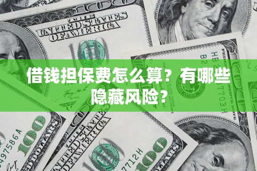 北京借钱担保费怎么算？有哪些隐藏风险？