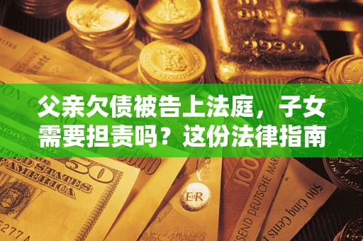 北京父亲欠债被告上法庭，子女需要担责吗？这份法律指南必须看完