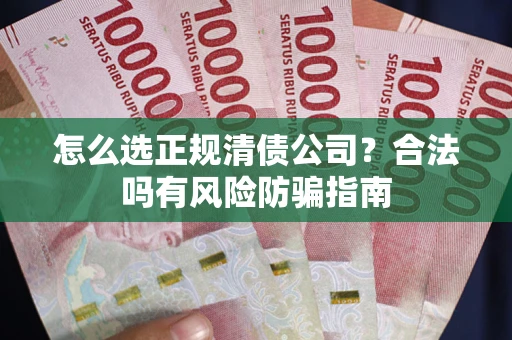 北京怎么选正规清债公司？合法吗有风险防骗指南