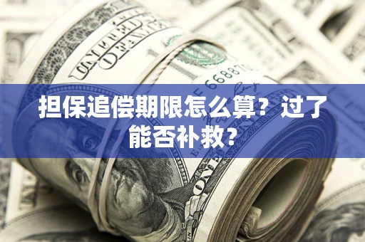 北京担保追偿期限怎么算？过了能否补救？